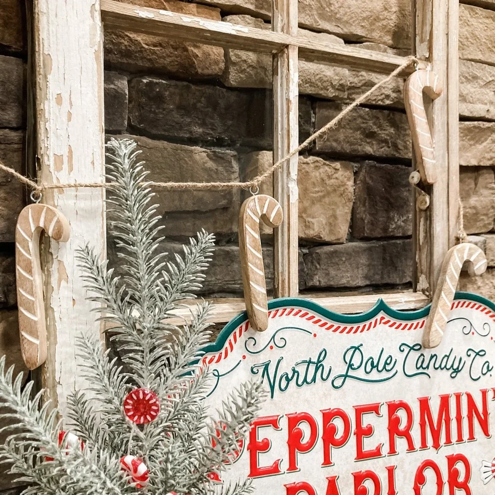 Candy Cane Garland